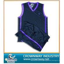 Custom Design Mens Blank Basketball Uniform with Team Logo